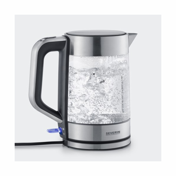 Severin WK 3420 Glass Tea / Water Kettle, 1,7l