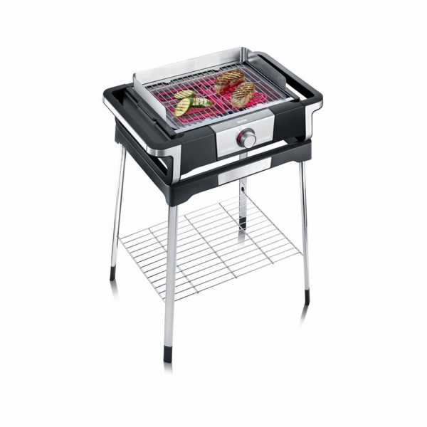 Elektrický gril SENOA Severin, PG 8117 SENOA BOOST - BBQ gril, s LED podsvícením, teplotou až 500 °C, 3000 W