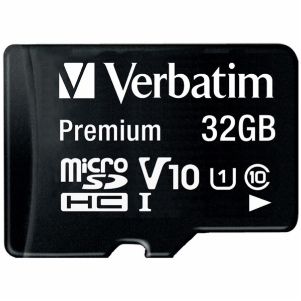Verbatim microSDHC 32GB Class 10 UHS-I vc. adapteru