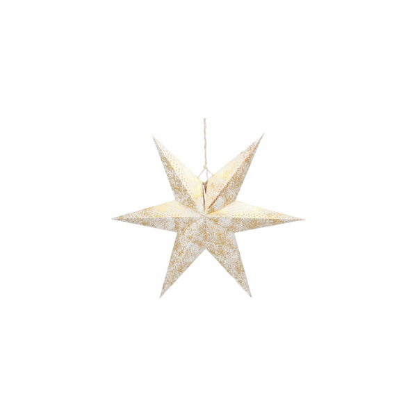 RETLUX RXL 363 hvězda zlatá 10LED WW