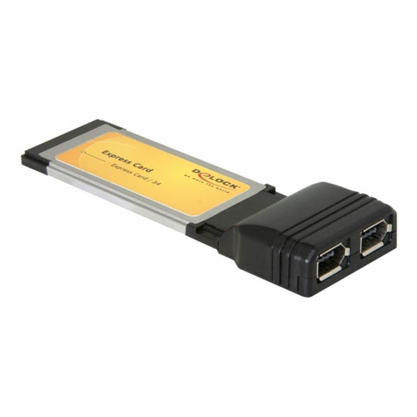 DeLock Express Card > 2x FireWire 1394A - poškozený obal