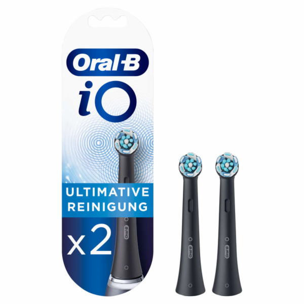 Oral-B iO náhradní hlavice pro maximální cistení 2x cerná