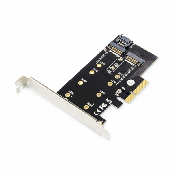 Digitus PCIe 3.0 x4 - M.2 PCIe + M.2 SATA (DS-33170)