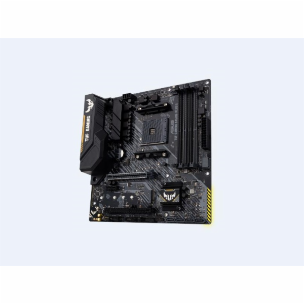 ASUS MB Sc AM4 TUF GAMING B450M-PLUS II, AMD B450, 4xDDR4, 1xHDMI, 1xDVI, mATX