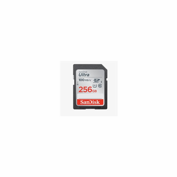 Paměťová karta Sandisk Ultra 256GB SDXC Memory Card 100MB/s