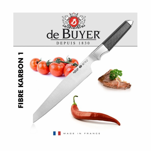 Nůž de Byuer, 4275.18, univerzální, FK1, čepel 18 cm, ergonomická rukojeť, vyvažovací systém