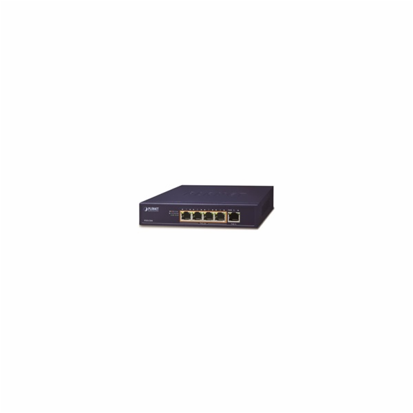 Planet POE-E304 PoE extender, 1xPoE-in, 4xPoE-out 65W, 802.3bt/at/af, Gigabit