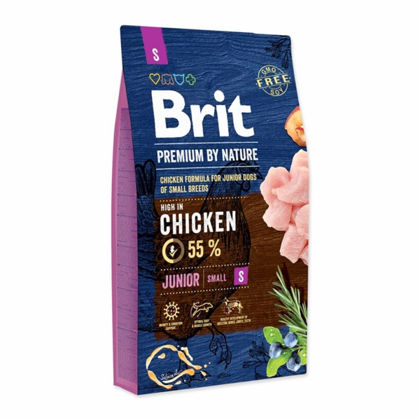 BRIT Premium by Nature S Junior - dry dog food - 8 kg
