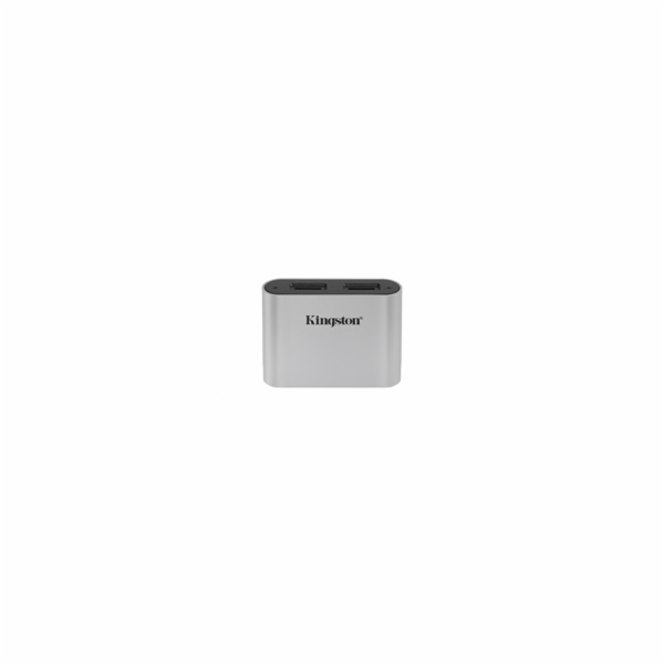 Kingston USB3.2 Gen1 Workflow Dual-Slot microSDHC/SDXC UHS-II Card Reader