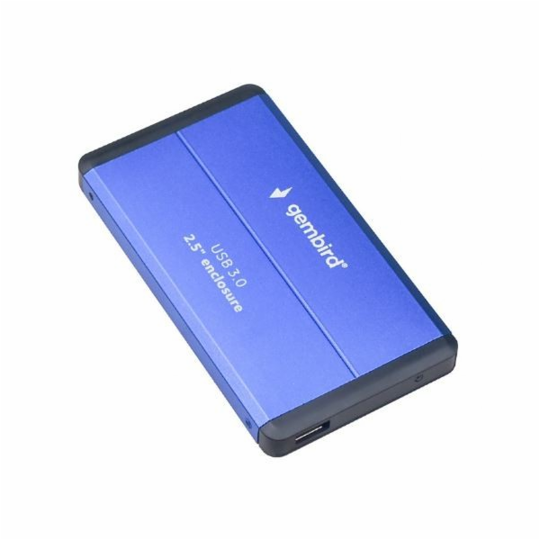 Gembird Enclosure 2.5 USB 3.0 blue externí kryt na HDD