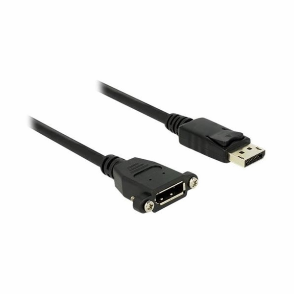 DeLOCK Kabel DisplayPort 1.2 (Stecker) > DisplayPort (Buchse zum Einbau)