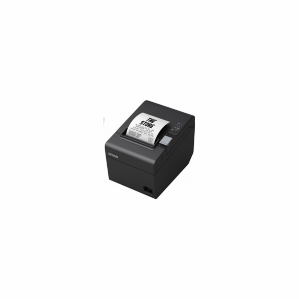 Epson TM-T20III, pokladní tiskárna, USB/LAN, 8 dots/mm (203 dpi), řezačka, černá