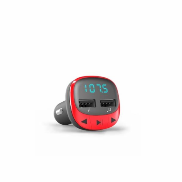 Energy Sistem Car Transmitter FM Red