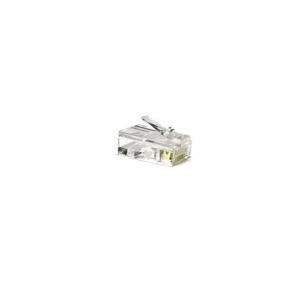 Konektor RJ45 UTP 8p8c, Cat 5e, drát, 50micron