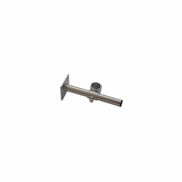 Držák stožáru, stavitelný, pro d=6cm - základna 40cm, k uchycení na zeď