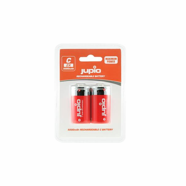 Baterie Jupio C 5000mAh (malé monočlánky) 2ks, dobíjecí