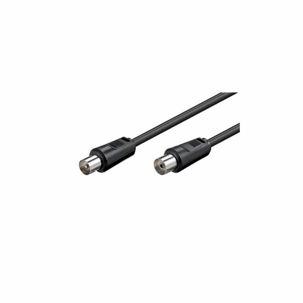 Kabel anténní 75 Ohm, IEC, M-F, 20m