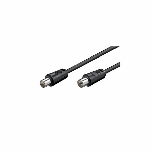 Kabel anténní 75 Ohm, IEC, M-F, 10m