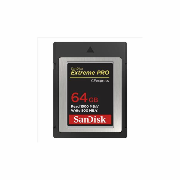 Paměťová karta Sandisk Extreme PRO CF express 64 GB, Type B
