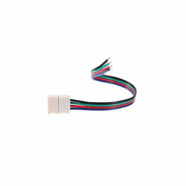 Konektor napájecí pro RGB pásek 10mm - jednostranný
