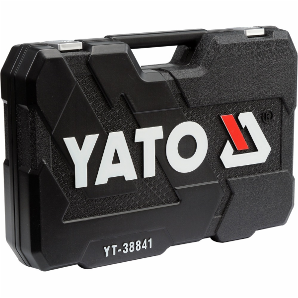Gola sada 1/2", 3/8", 1/4" + příslušenství 216 ks YATO