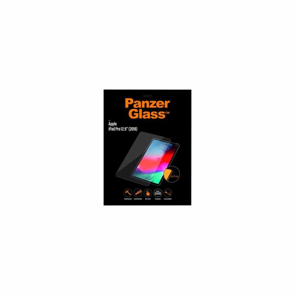 Tvrzené sklo PanzerGlass Edge-to-Edge pro Apple iPad, čiré, 12,9"