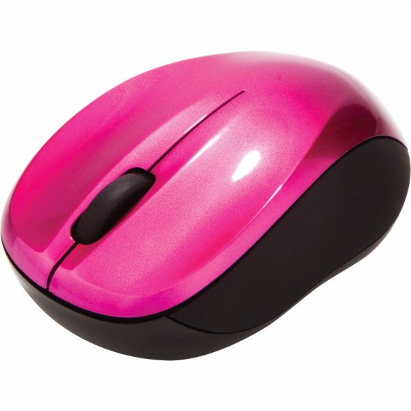 Verbatim Go Nano Wireless Mouse Hot Pink