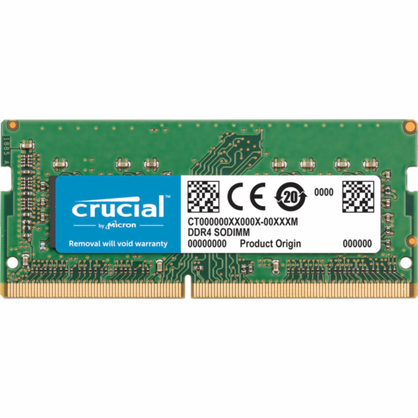 Crucial 32GB DDR4 2666 MT/s CL19 PC4-21300 SODIMM 260pin pro Mac