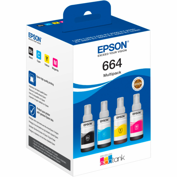 Epson EcoTank 4-colour Multipack T 664 T 6646