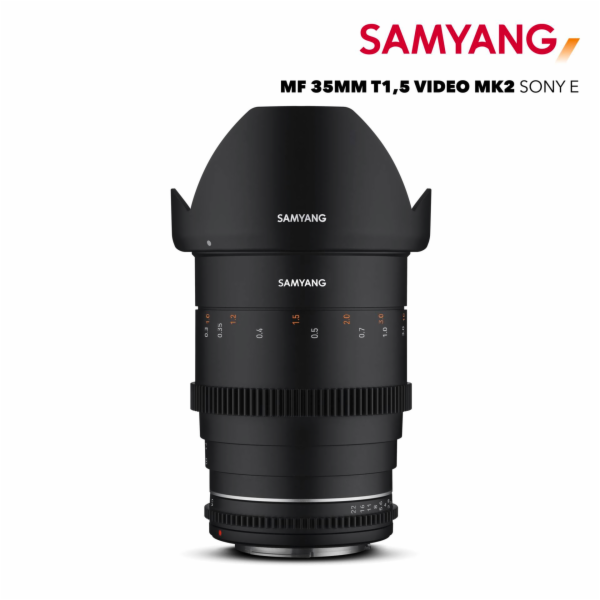 Samyang MF 35mm T1,5 VDSLR MK2 Sony E