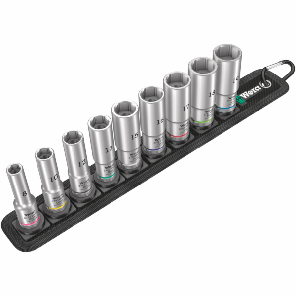 Wera Belt B Deep 1 Socket Set 3/8 Drive