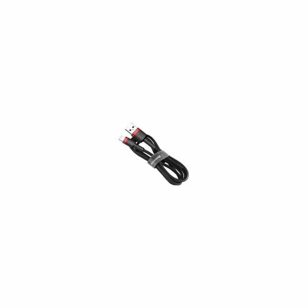 Kabel USB Baseus USB-A - Lightning 3 m Czarno-czerwony (CALKLF-R91)