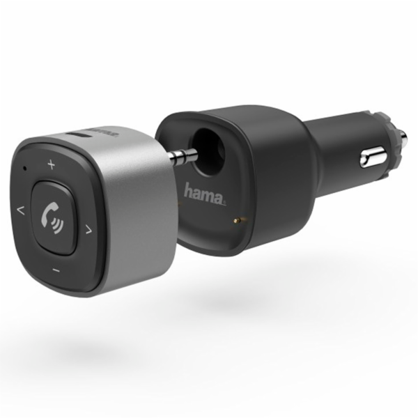 Hama Bluetooth-Receiver for Car 3,5mm Jack and USB Charger