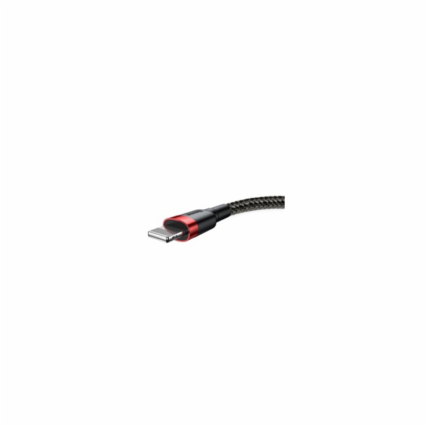 Baseus datový kabel Cafule Lightning 2m 1,5A červeno-černý