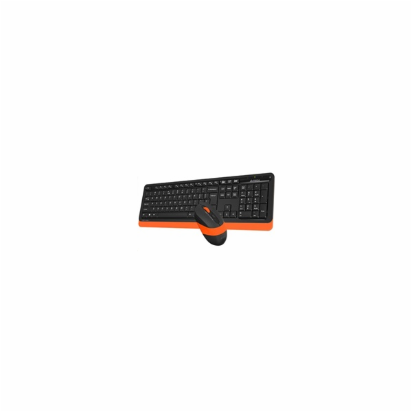 A4tech FG1010 FSTYLER set bezdr. klávesnice + myši, oranžová barva