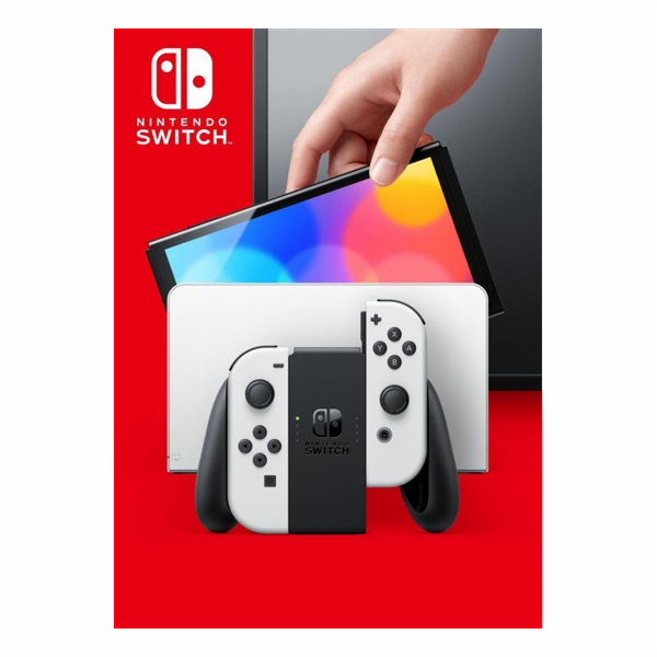 Nintendo Switch (OLED-model) bílý