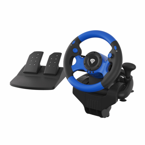 Genesis Seaborg 350 NGK-1566 Herní volant, multiplatformní pro PC, PS4, PS3, Xbox One, Switch, 180°
