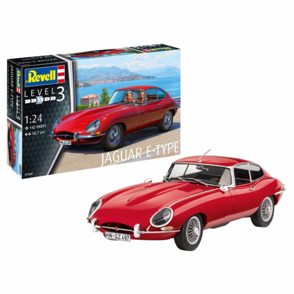 Revell 1:24 Jaguar E-Type Coupe