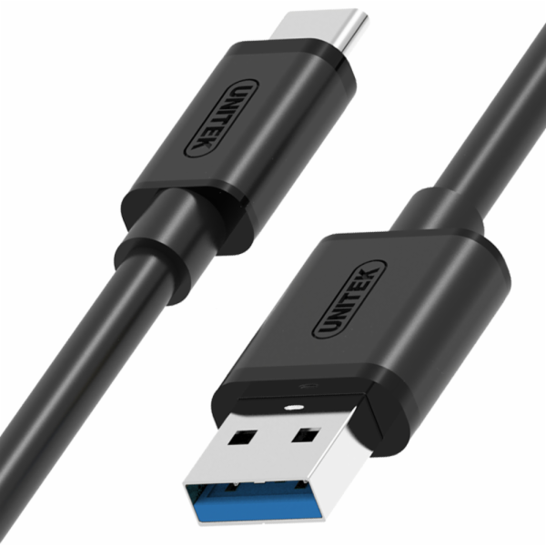 USB Unitek USB C kabel -&gt; USB A 1m Y-C474BK