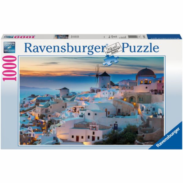 Ravensburger Evening in Santorini 1000 Pieces Puzzle