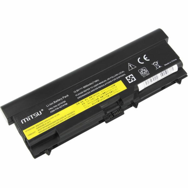 Baterie Mitsu pro Lenovo E40, E50, SL410, SL510, 6600mAh, 10,8 (BC / LE-SL410H)