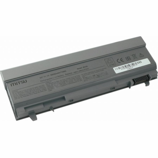 Baterie Mitsu pro Dell Latitude E6400, 6600mAh, 11,1V (BC / DE-E6400H)