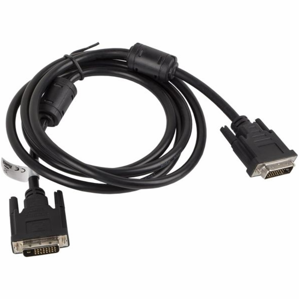 Lanberg DVI-D - DVI-D kabel 1,8 m černý (CA-DVID-10CC-0018-BK)