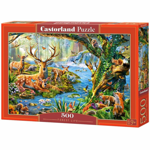 Castorland Puzzle 500 Forest Life