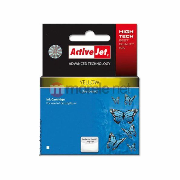 Activejet AH-933YRX ink for HP printer; HP 933XL CN056AE replacement; Premium; 13 ml; yellow