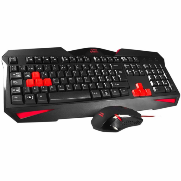 Mars Gaming MCP1 keyboard Mouse included Black Red