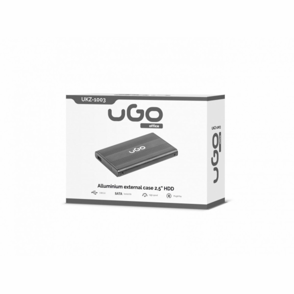 UGO OUTER ENCLOSURE 2.5 (SATA USB 2.0 ALU)