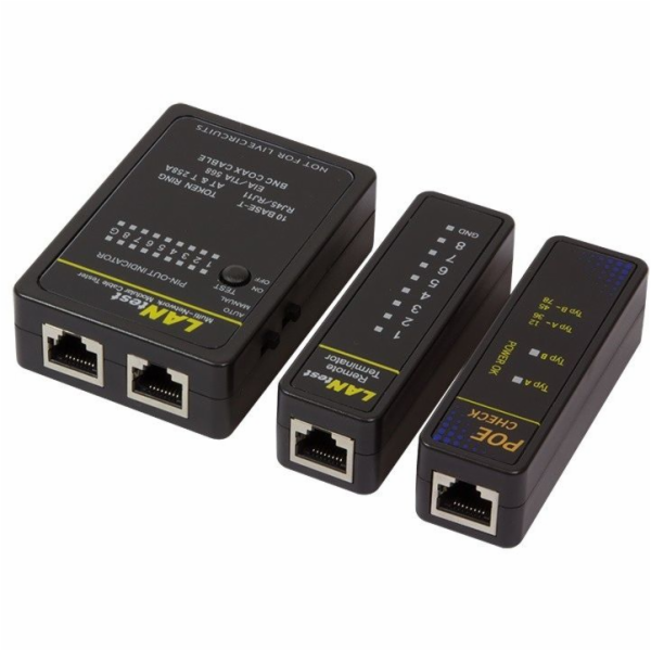 Tester síťových kabelů LogiLink s PoE (WZ0015P)