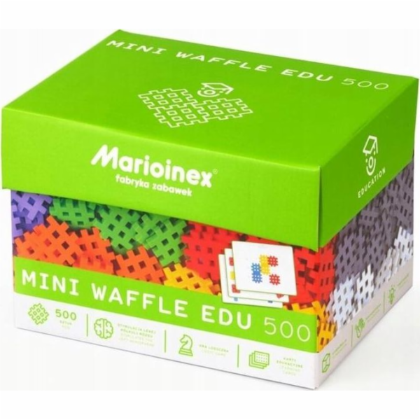 Marioinex Mini Waffle Edu 500 ks