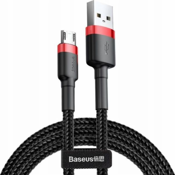 Cable Micro USB Baseus Cafule 1.5A 2m (red & black)